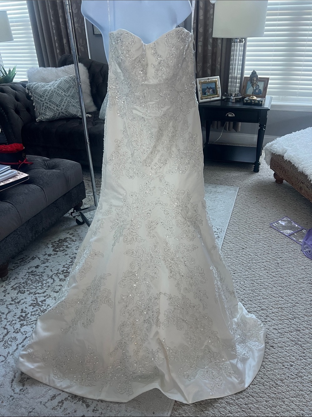 Oleg Cassini wedding dress